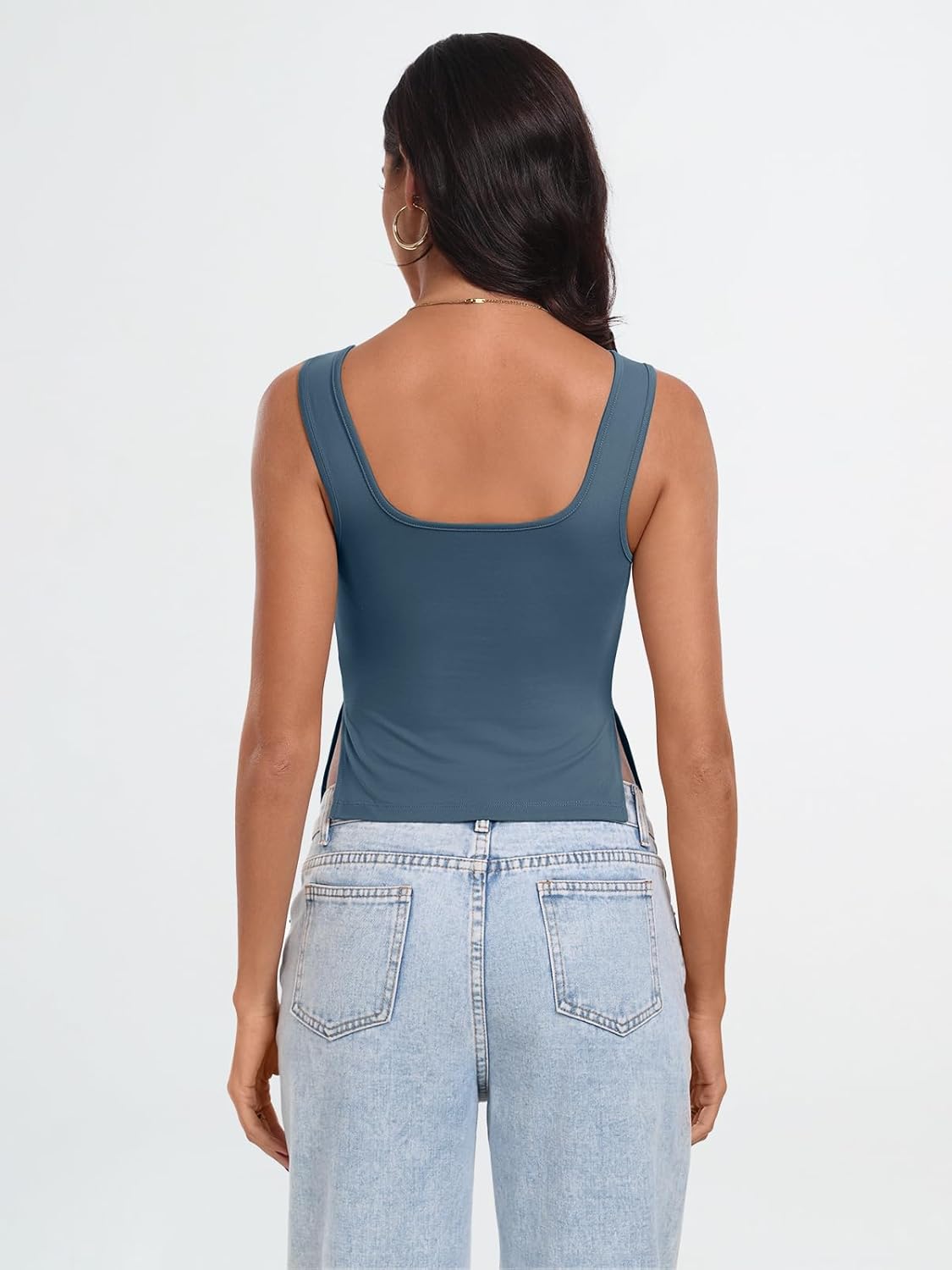 Trendy Queen Womens Going Out Crop Tops Backless Tank Tops Summer Y2k Teen Girls Basics Cute Clothes